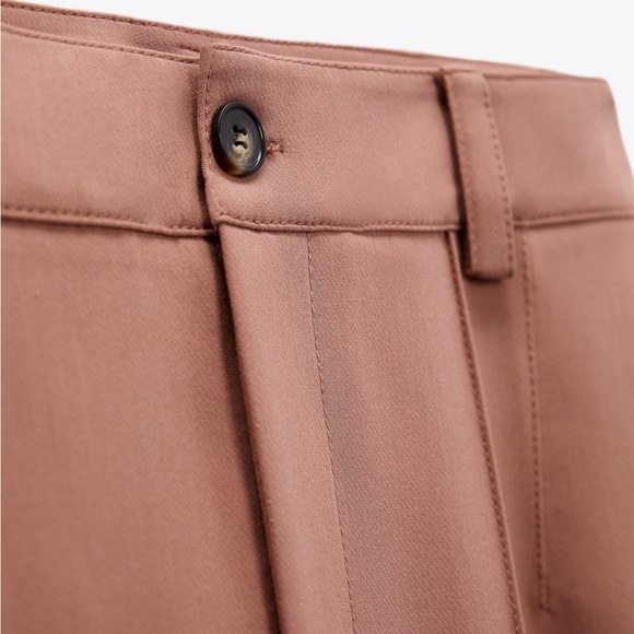 NWT Zara Woman Cullotes Cropped Pants Size XS - Picture 8 of 13